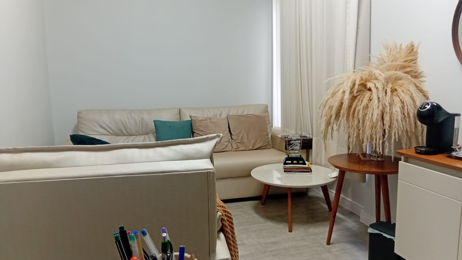 Ambiente de atendimento no consultório — Espaço Kolmeia, Tangará da Serra