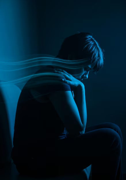 Imagem representativa do esgotamento emocional e da depressão